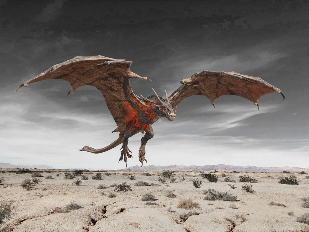 Dragon volant