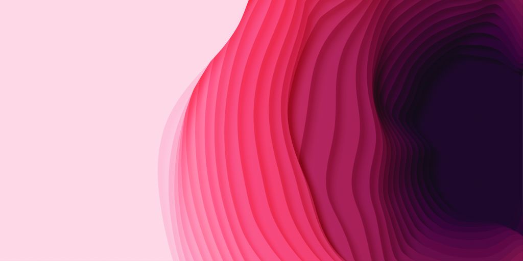Rose abstrait