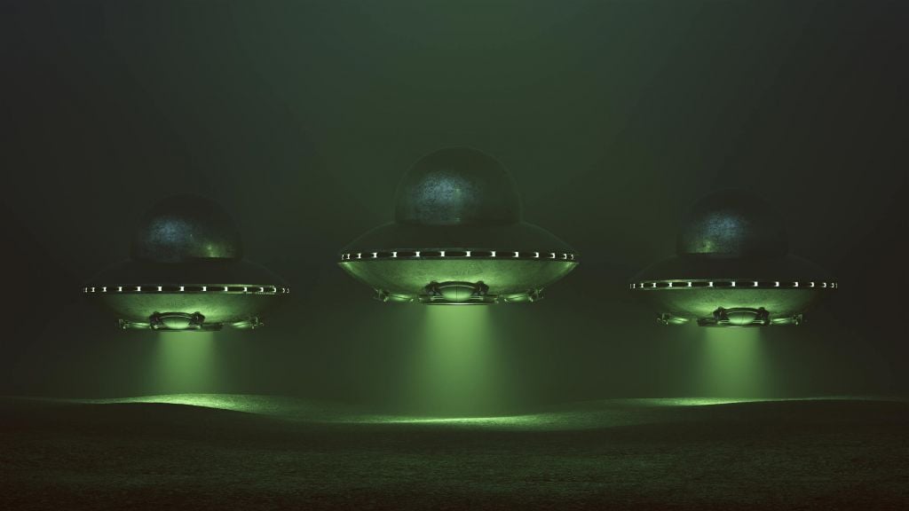 Vaisseaux spatiaux verts