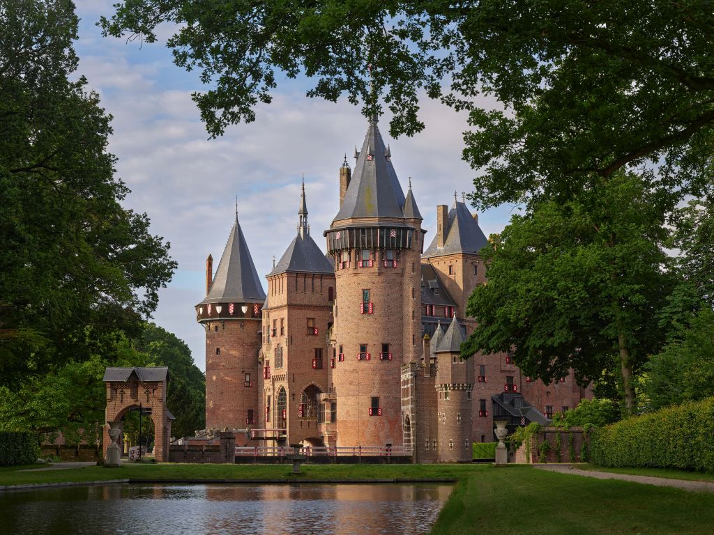 Château de Haar depuis le jardin