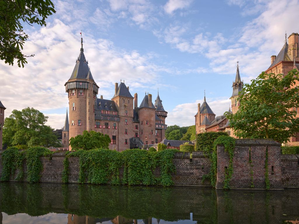 Château de Haar vu de l'eau