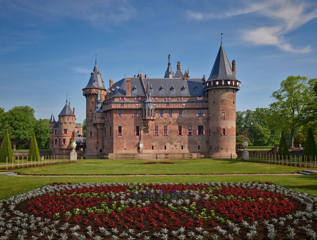 Le château de Haar vu de côté