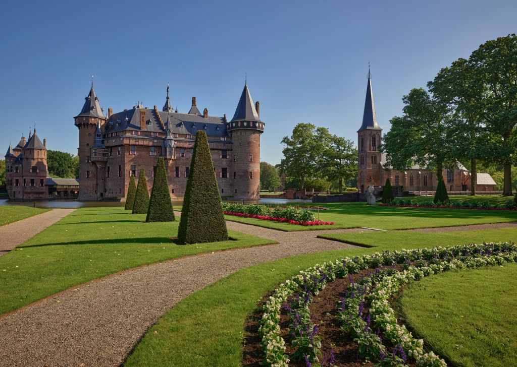 Le château de Haar en été