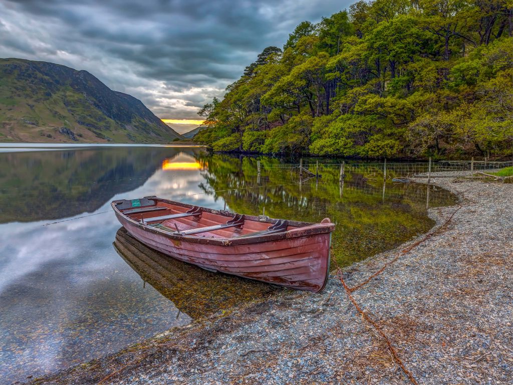 Barque abandonnée