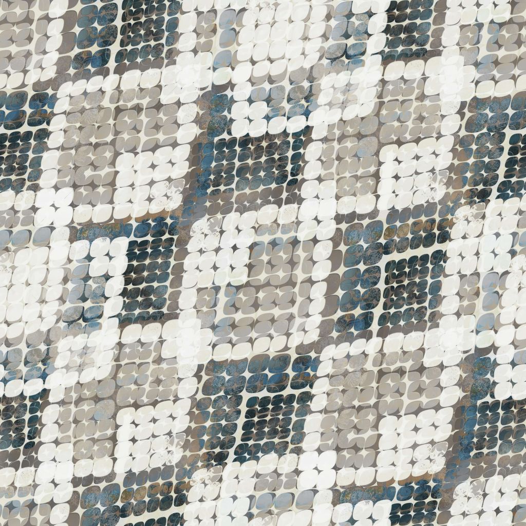 Peau de serpent gris