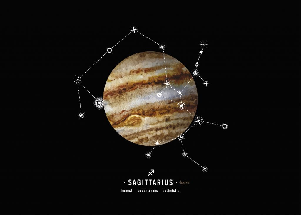 Planète Constellation Sagittaire