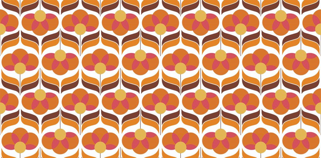 Fleurs vintage style