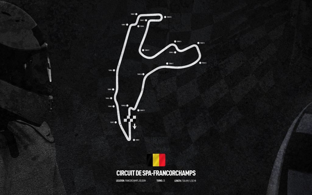 Circuit de Formule 1 - Spa-Francorchamps - Belgique