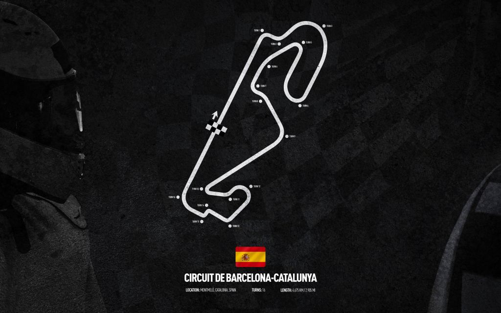Circuit de Formule 1 - Circuit de Barcelone - Espagne