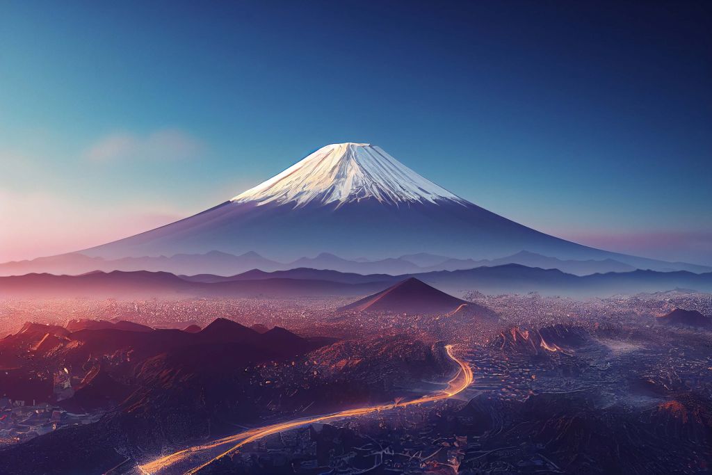 Le Mont Fuji