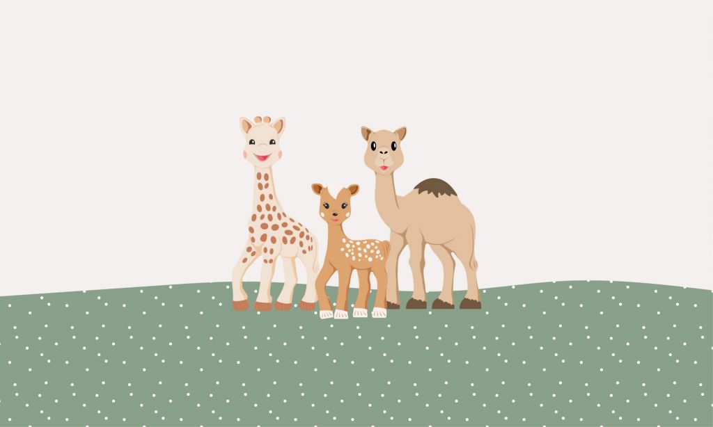 Sophie la girafe® avec des amis