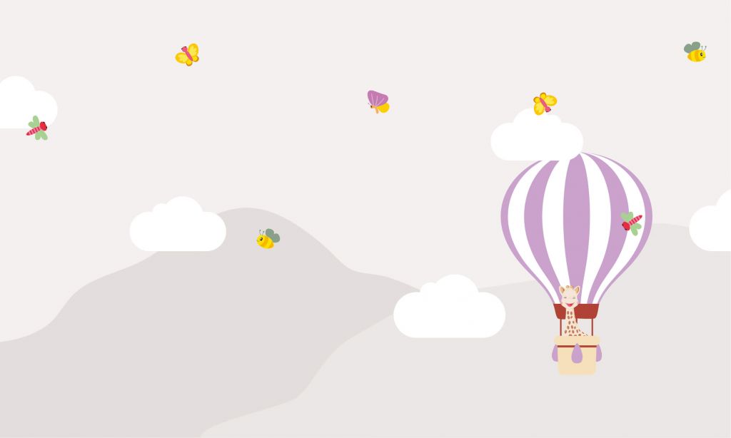 Sophie la girafe® dans les airs