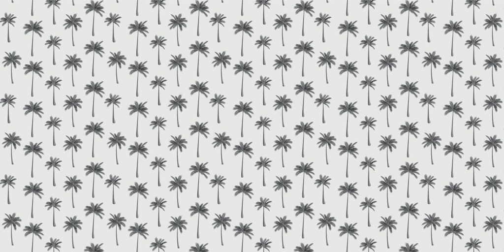 Motif de palmiers