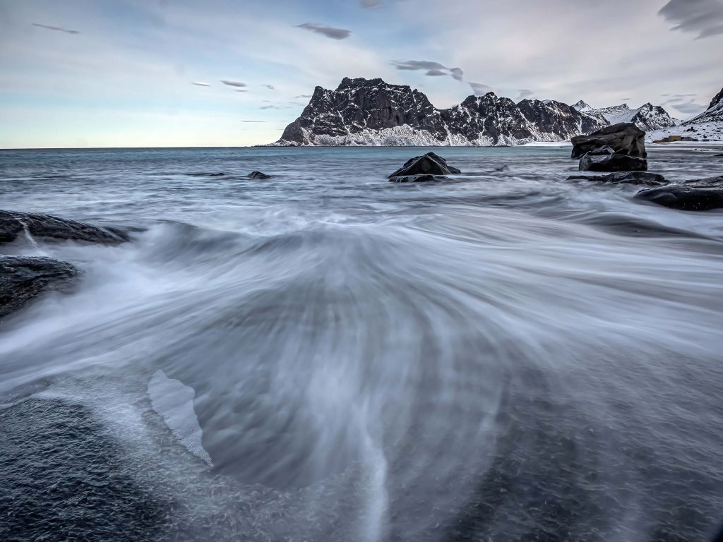 Uttakleiv beach