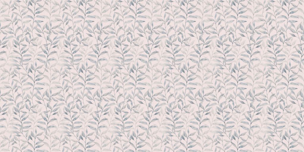 Feuilles grimpantes Japandi - gris neutre