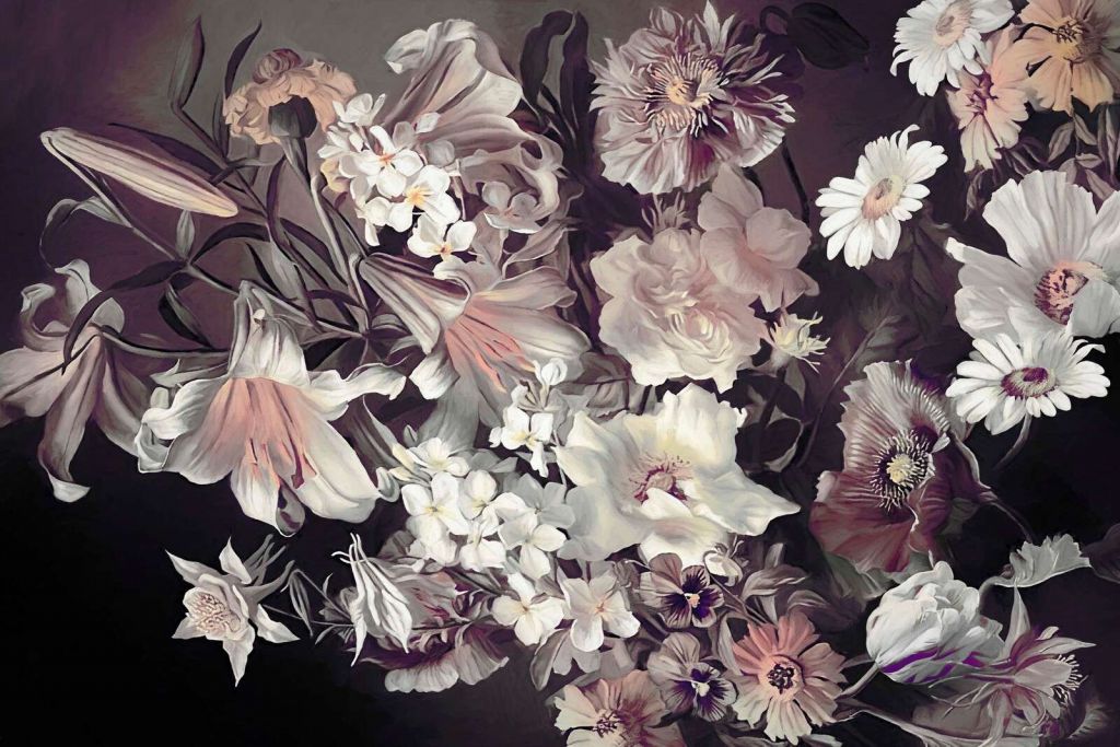 Bouquet avec des marguerites