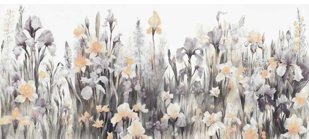 Printemps parfumé - beige