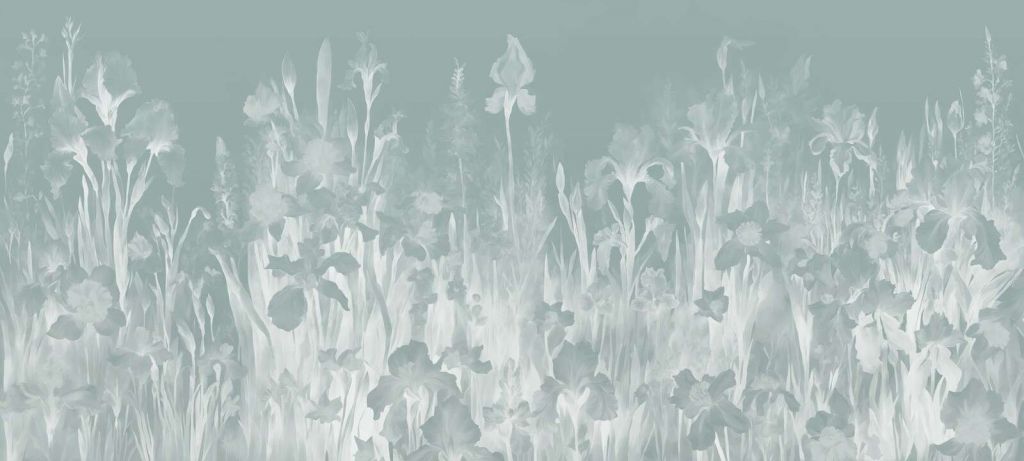 Printemps parfumé - bleu clair