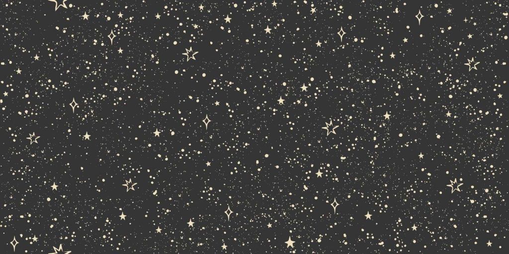 Étoiles scintillantes dans la lumière de la nuit