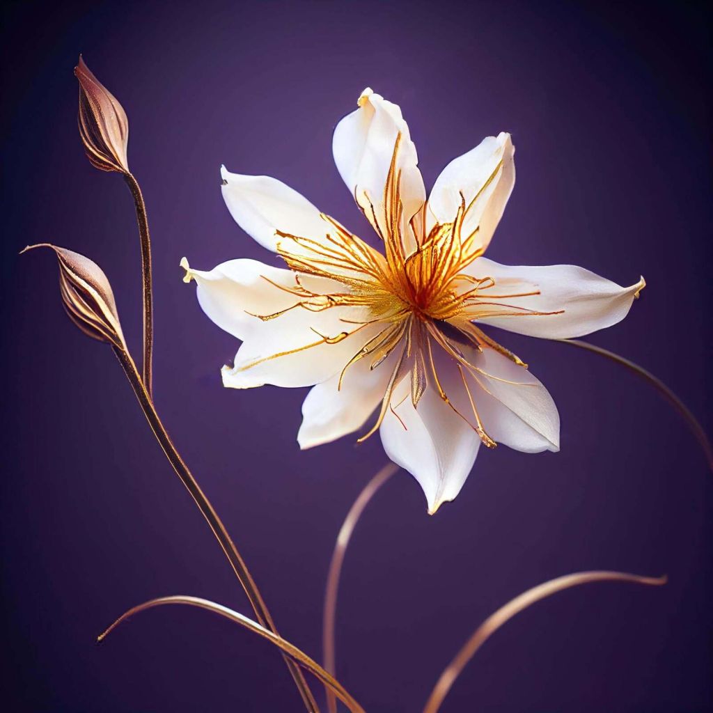 Fleur de coucou macro