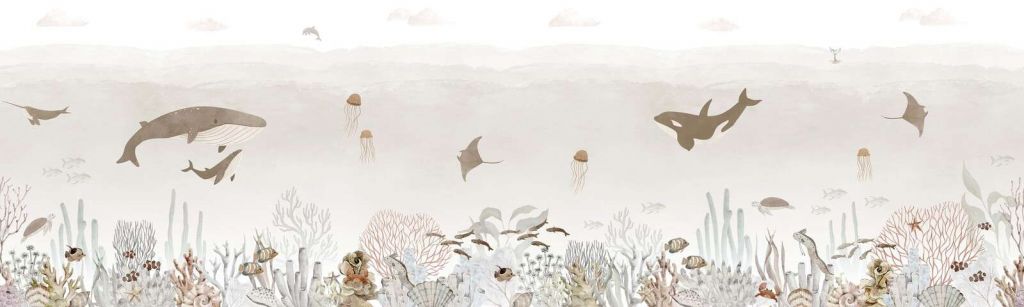 Sensationnel brun de mer - Panorama