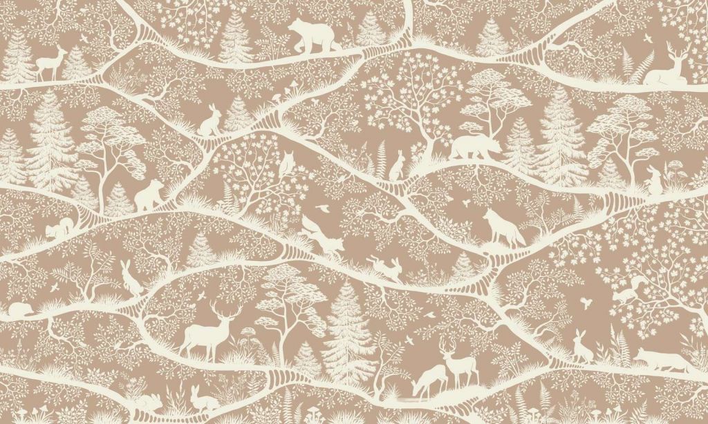 Nordic Nature - brown white