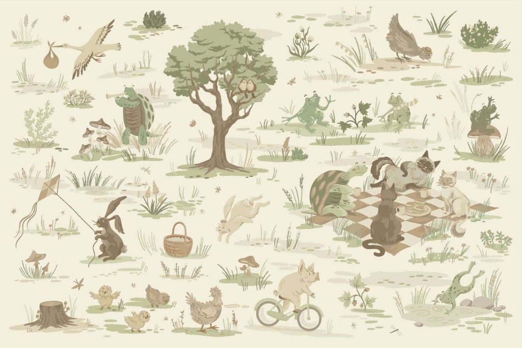 animaux naturels de la forêt