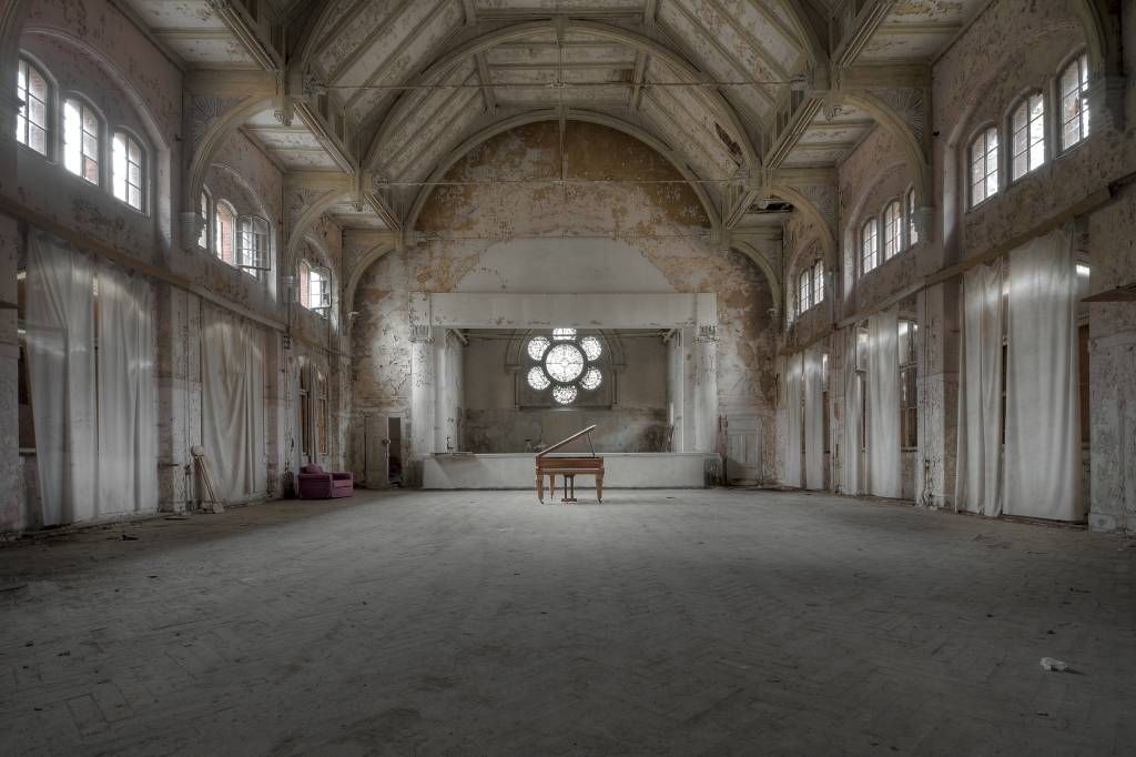 Chambre dans un ancien sanatorium