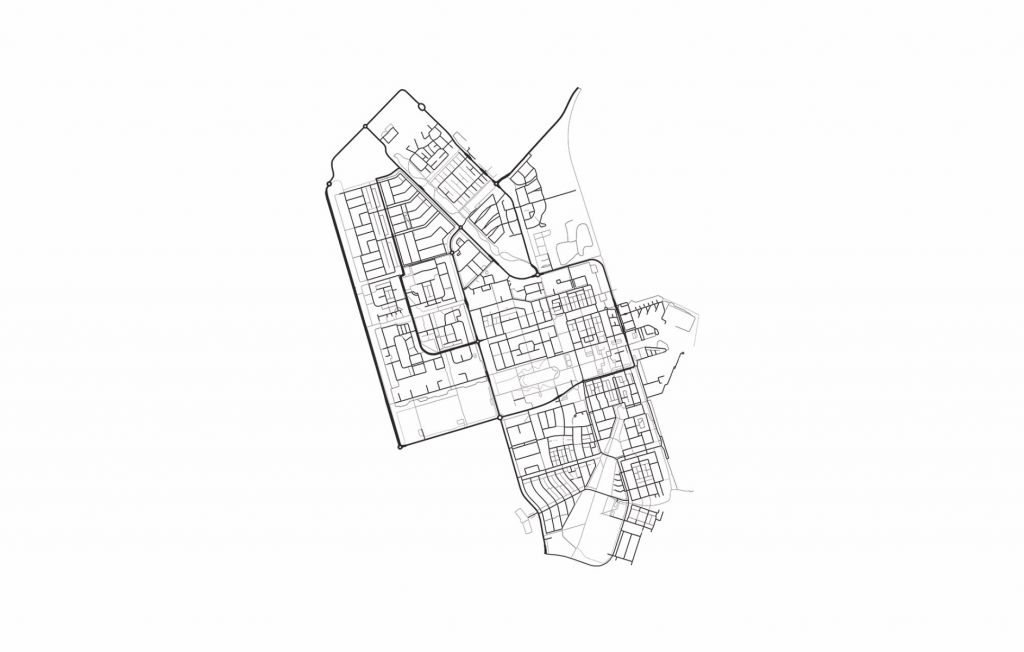 Carte de Zeewolde, blanc