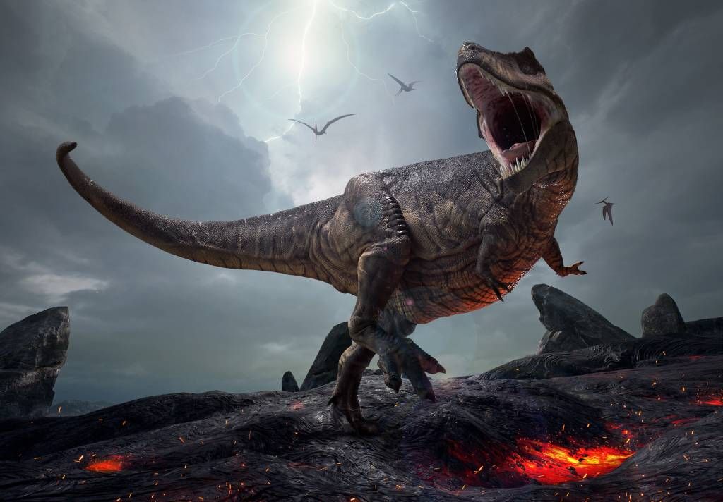 Dinosaurs - Tyrannosaure Rex - Chambre des enfants