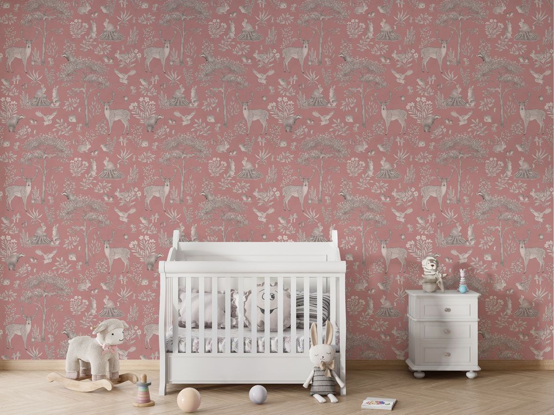 Fantastic Forest - Vintage Pink - 90