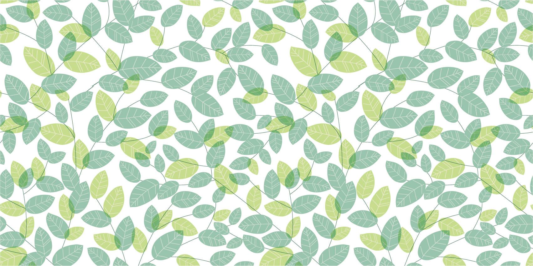 Leaves - Motif feuilles - Chambre d'hobby