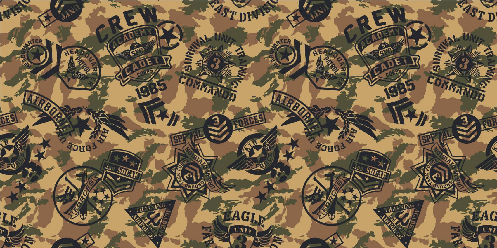 Other - Camouflage avec logos  - Chambre des enfants