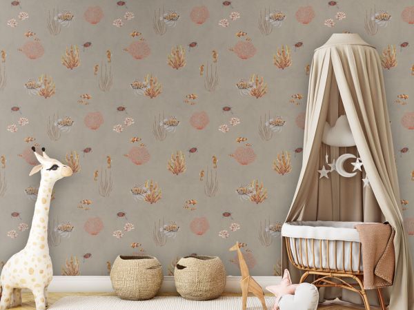Coral Garden - Brown - 120