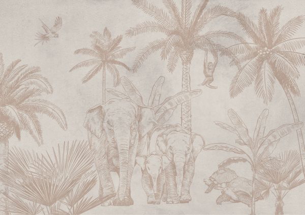 Elephants taupe