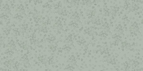 Petites feuilles sur gris vert