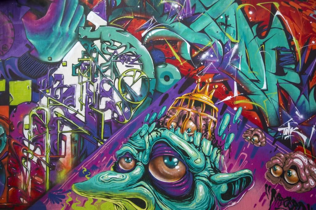 Le graffiti moderne main product photo