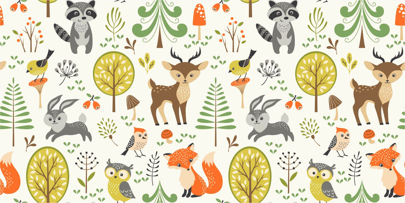 Animaux dans la forêt main product photo