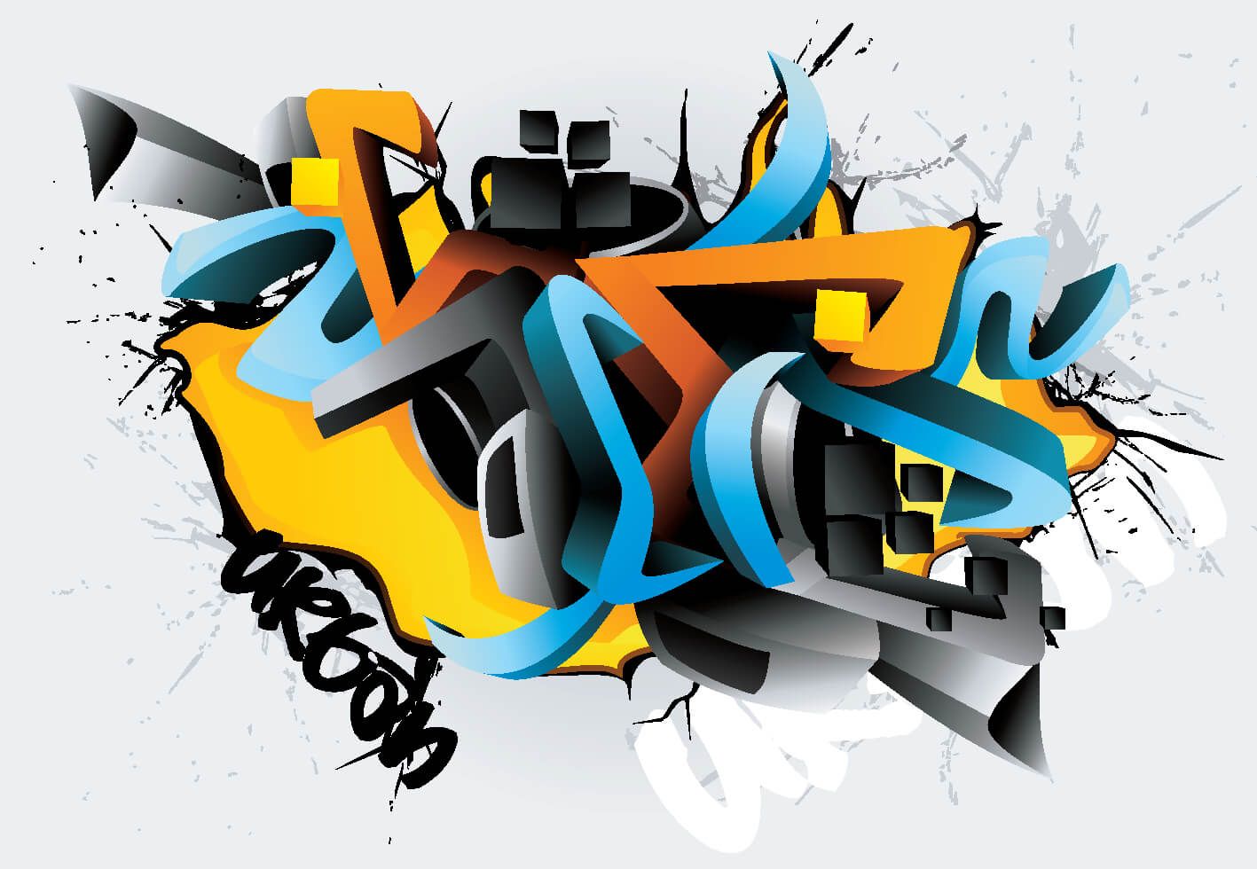 Graffitis 3D main product photo