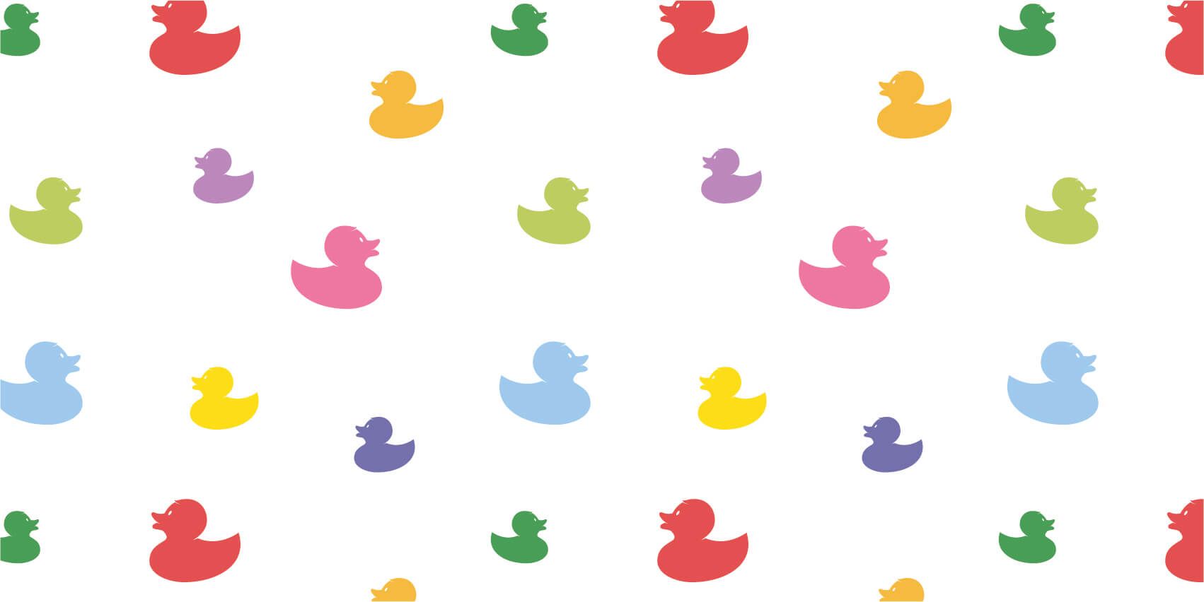 Canards de bain colorés main product photo