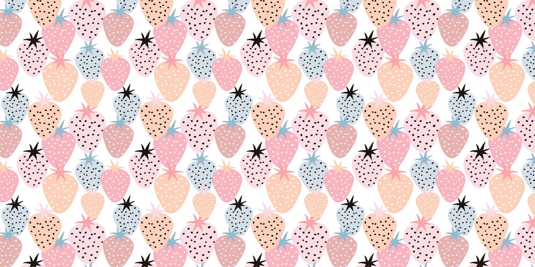 Motif de la fraise