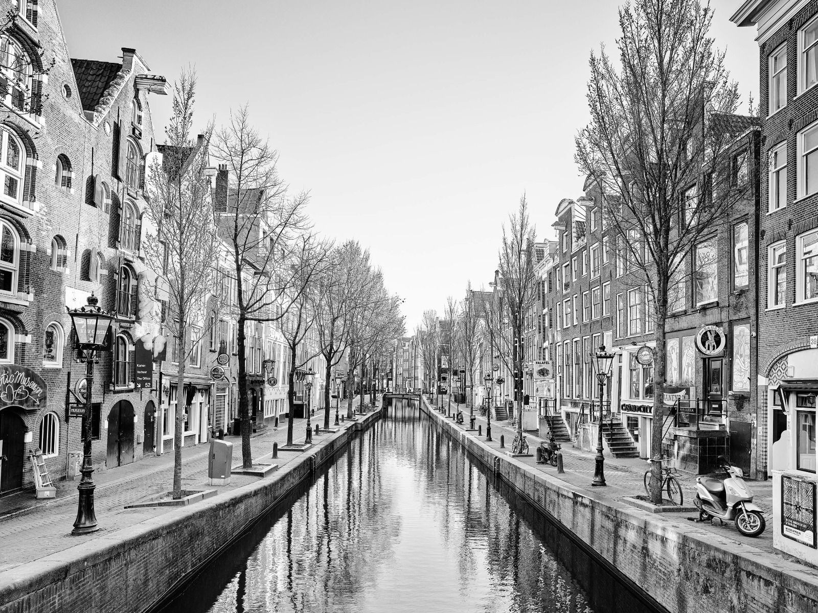 Amsterdam en noir et blanc Amsterdam en noir et blanc
