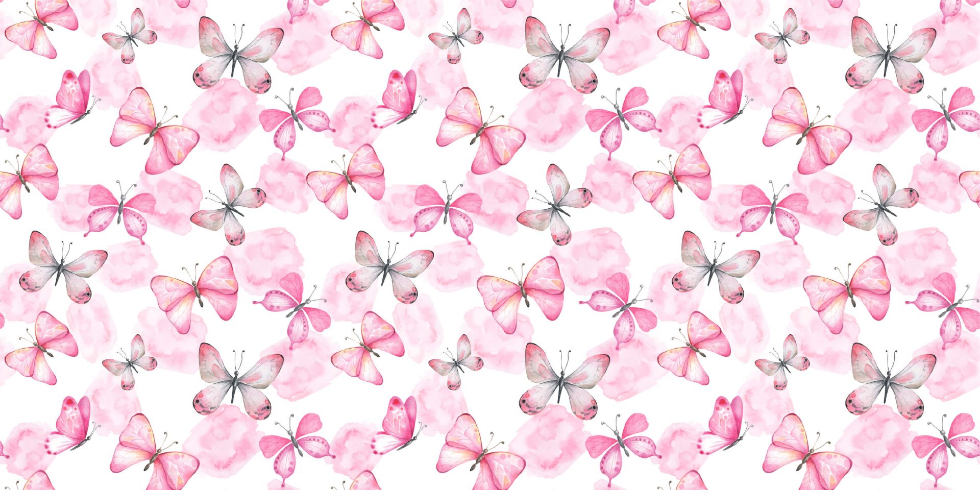 Papillons d'aquarelle