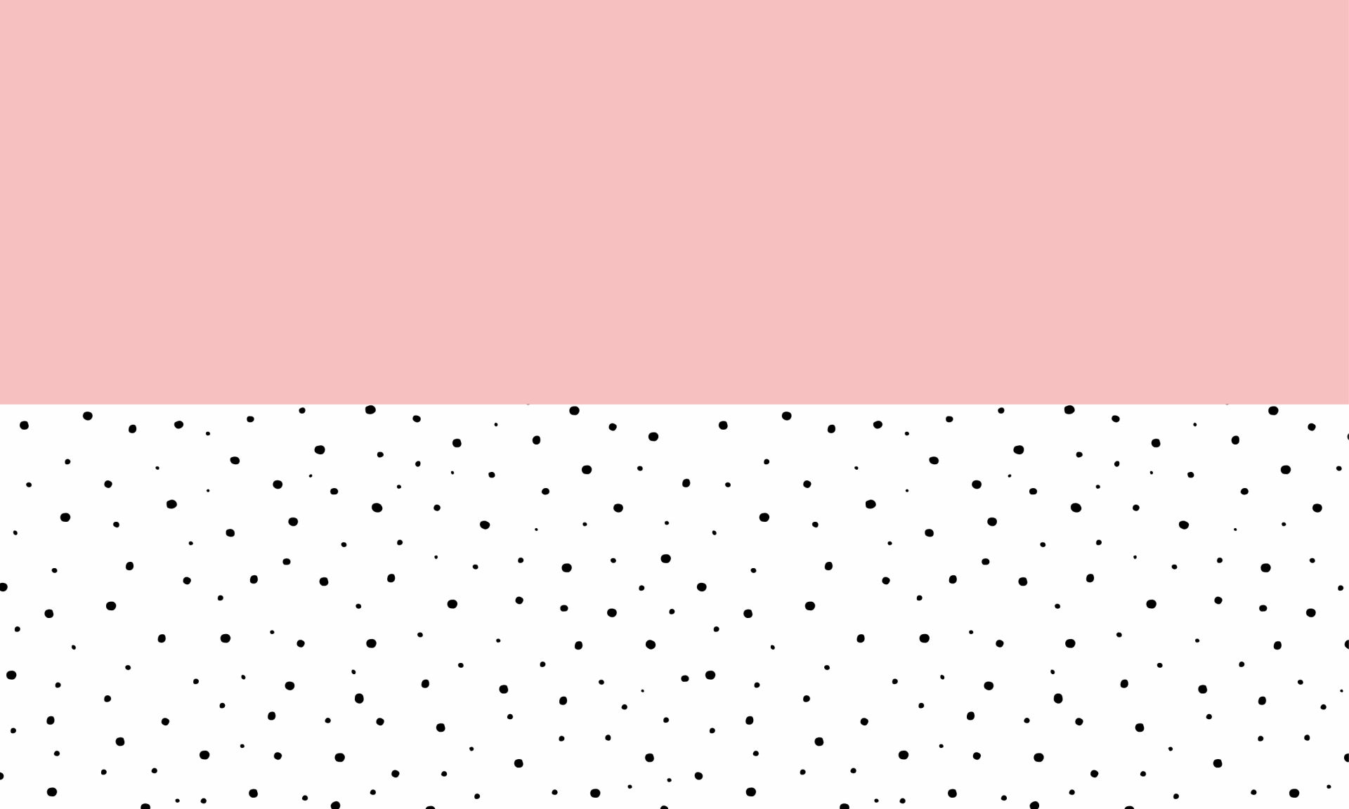 Zones roses et blanches avec des points noirs