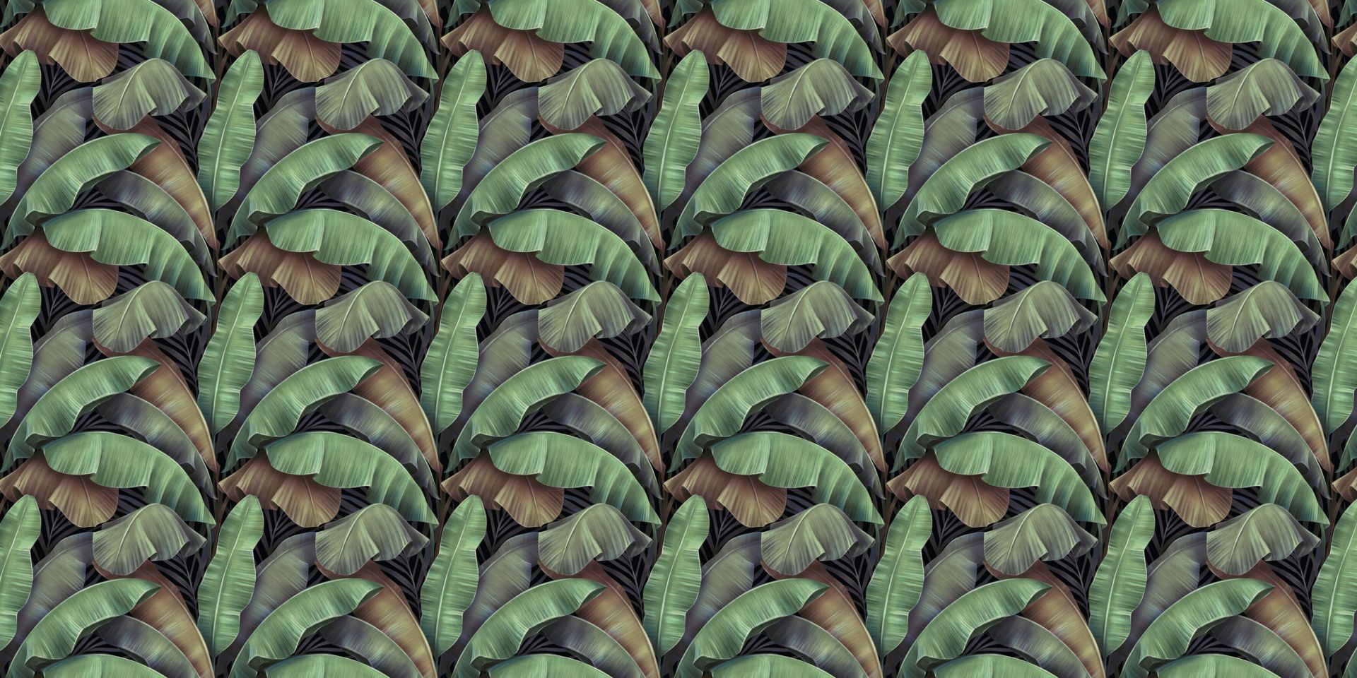 Feuilles de bananier de luxe