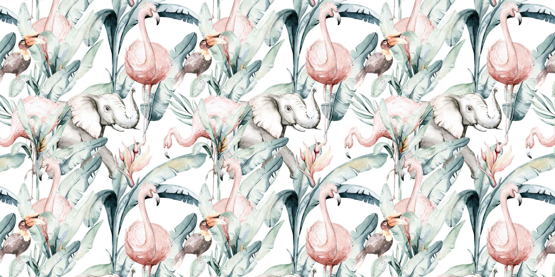 Animaux entre les feuilles