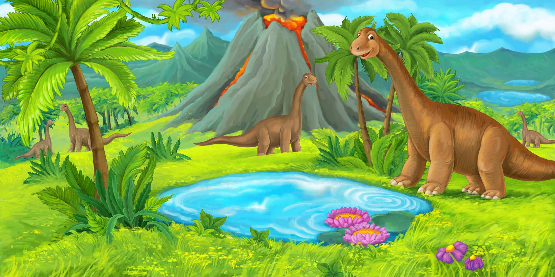 Dinosaures-dans-la-nature main product photo