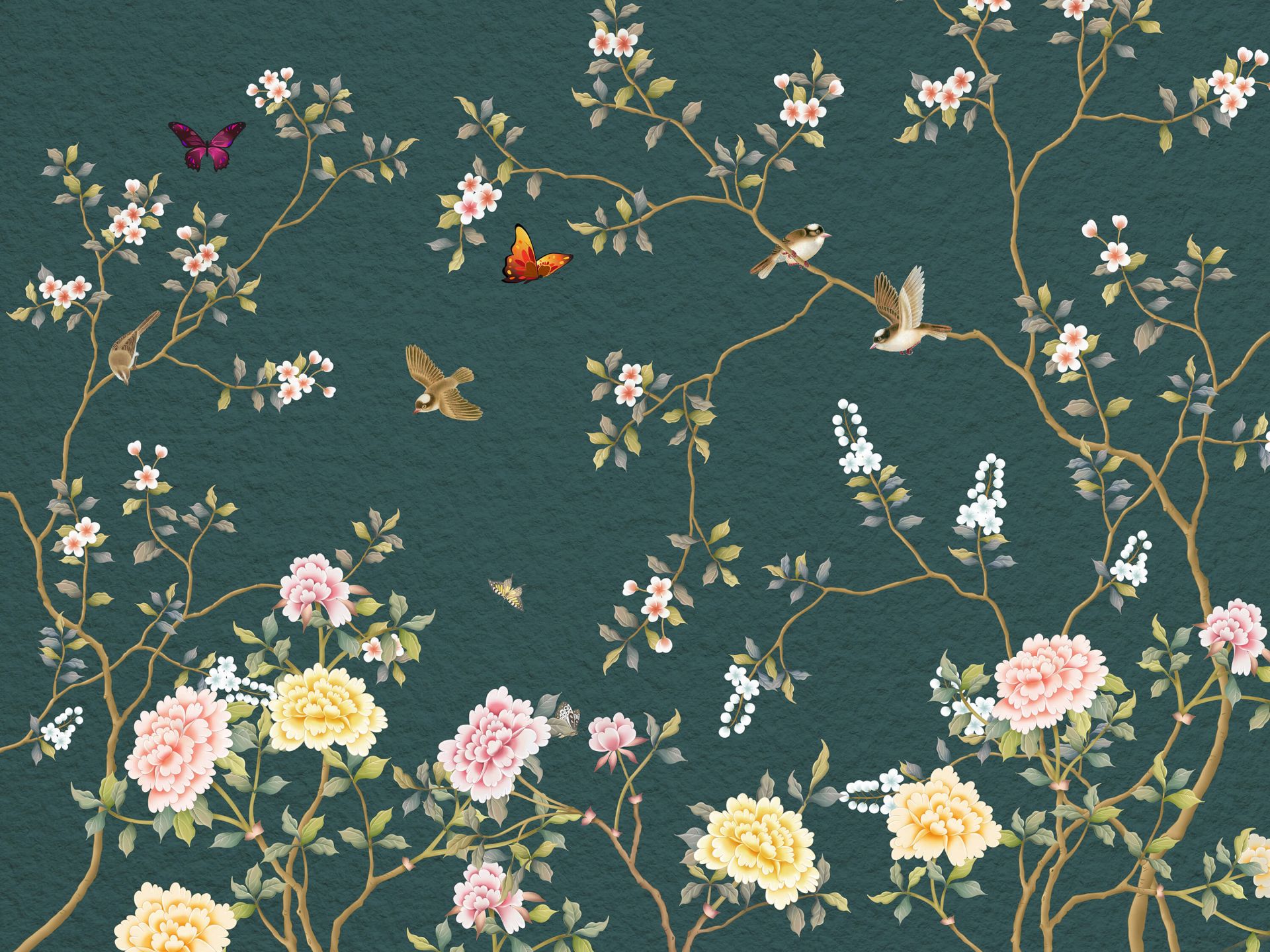 Grandes et petites fleurs main product photo