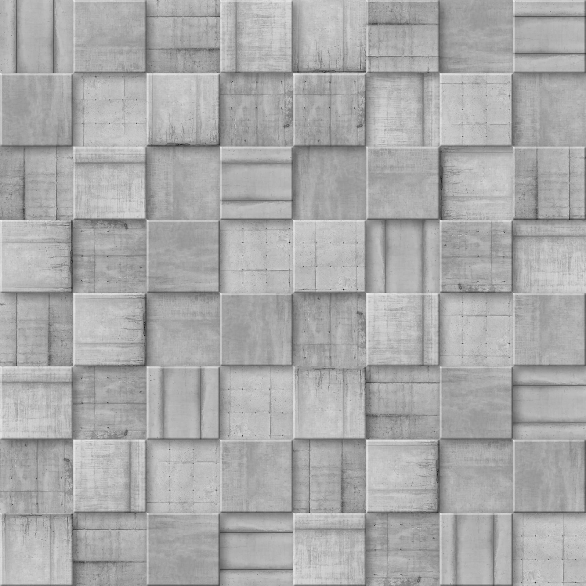 Carrés gris main product photo