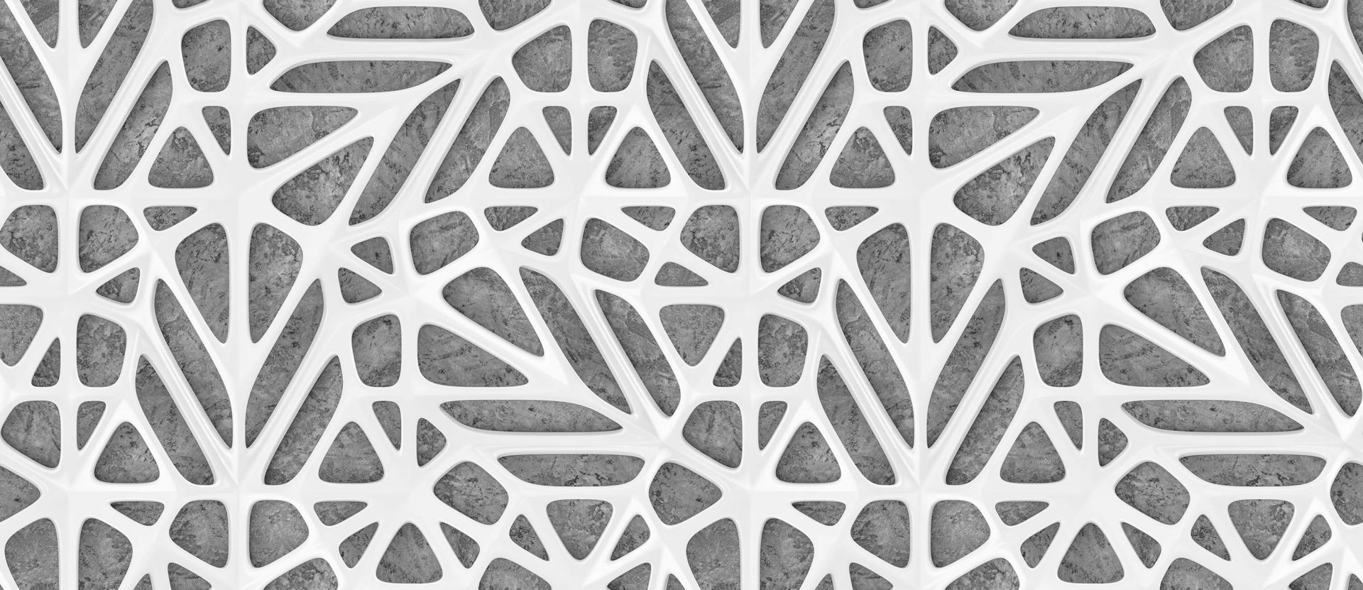 Motif blanc sur béton main product photo